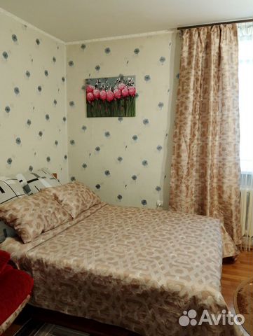 

1-к. квартира, 38 м², 2 кровати