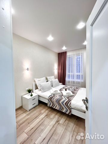 

1-к. квартира, 37 м², 2 кровати