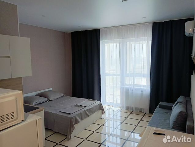 

Квартира-студия, 30 м², 2 кровати