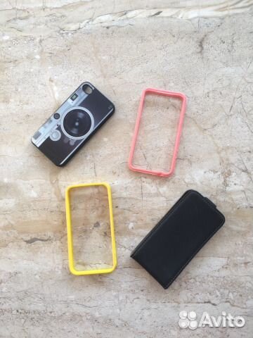 Два чехла бампера для айфон iPhone 4 4 S
