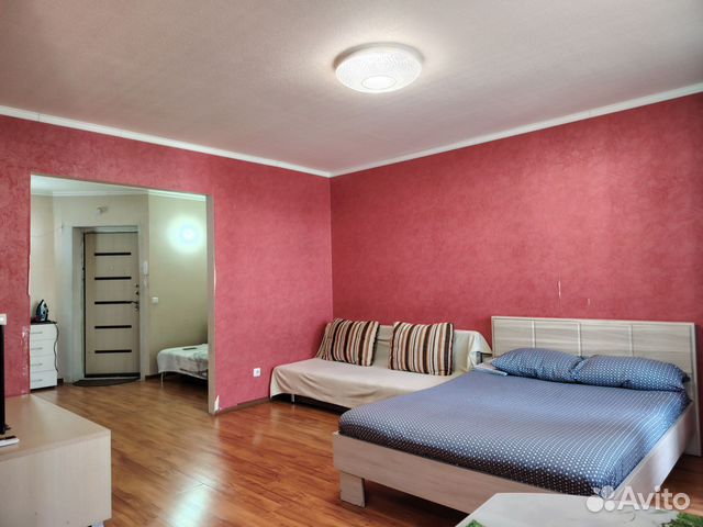 

Квартира-студия, 45 м², 3 кровати