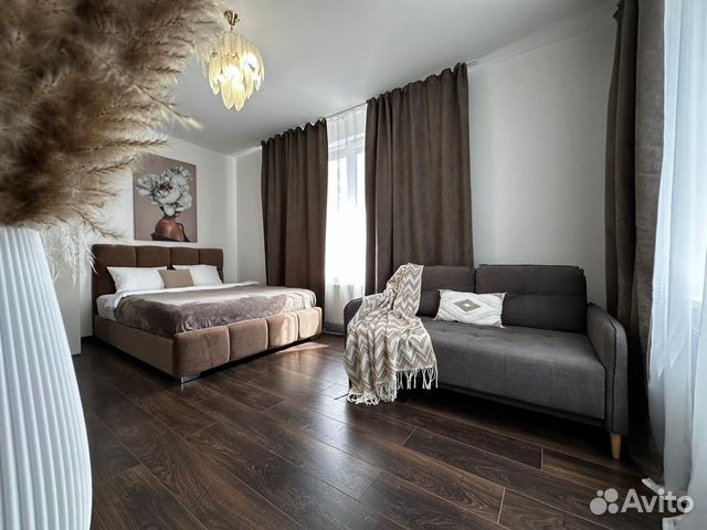 

1-к. квартира, 40 м², 2 кровати