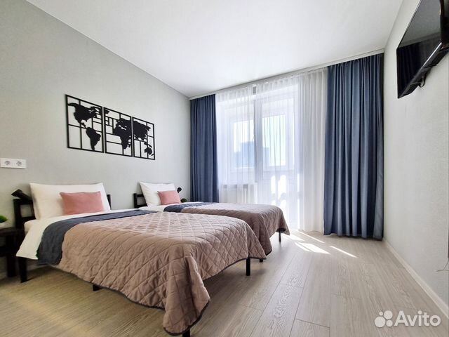 

Квартира-студия, 25 м², 3 кровати