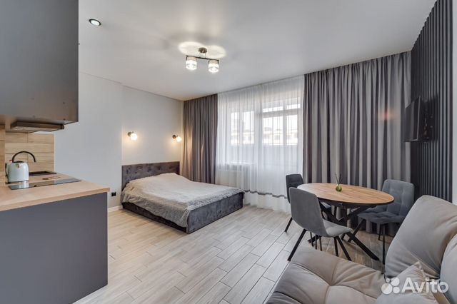 

Квартира-студия, 36 м², 2 кровати