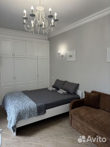 

Квартира-студия, 29 м², 2 кровати