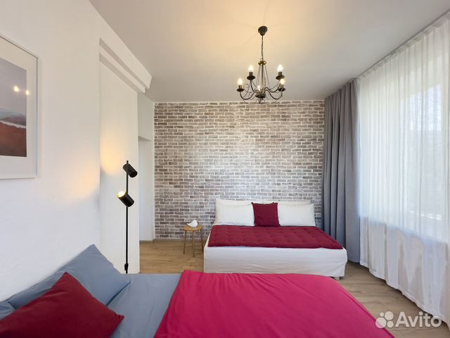 

1-к. квартира, 38 м², 2 кровати