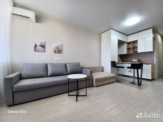 

Квартира-студия, 30 м², 2 кровати