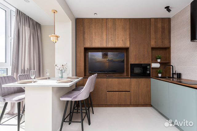 

1-к. квартира, 32 м², 2 кровати