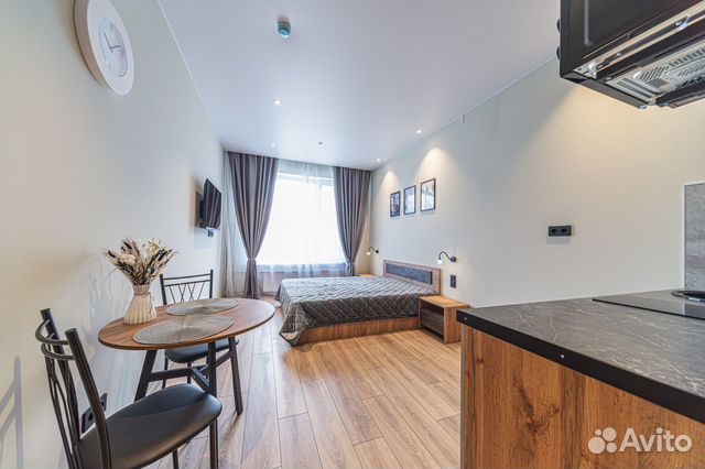 

Квартира-студия, 30 м², 1 кровать