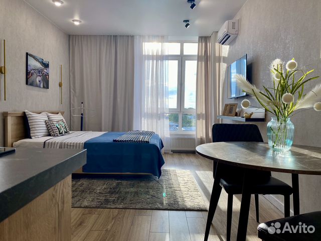 

Квартира-студия, 27 м², 1 кровать