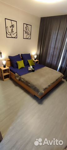 

2-к. квартира, 44 м², 2 кровати