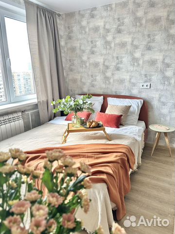 

1-к. квартира, 40 м², 2 кровати