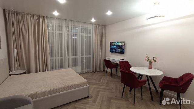 

Квартира-студия, 34 м², 2 кровати