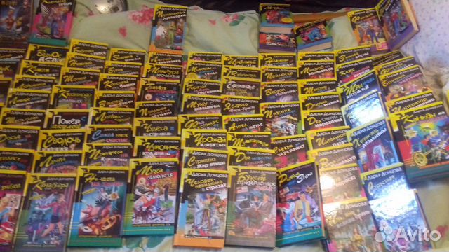 Коллекция детективов Дарьи Донцовой,79 шт