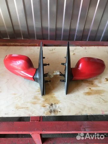Запчасти на Шевроле Авео зеркало правое