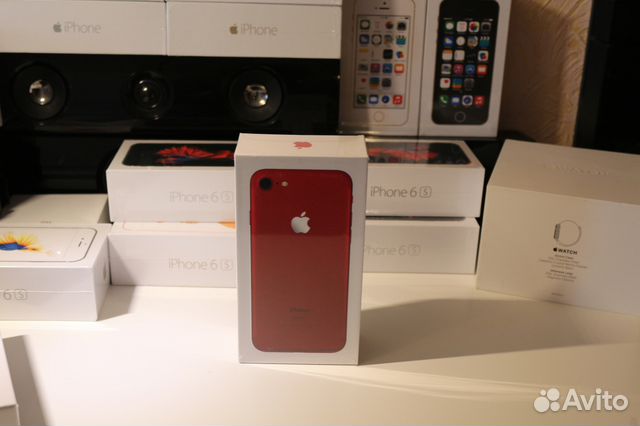 iPhone 7 Red, Новый (Магазин) iPhone 7 Red, Новый (Магазин)