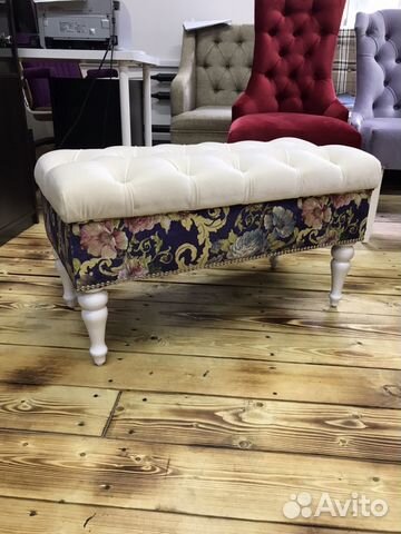 Банкетка Мальта-3, велюр Ameli-15