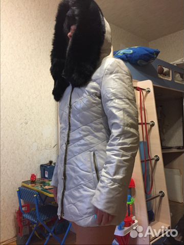 Кожаный пуховик Кожаный пуховик