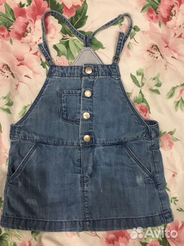 Джинсовый сарафан Zara Джинсовый сарафан Zara