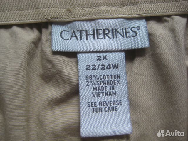 Классные новые шорты Catherines США, р. 62, хлопок