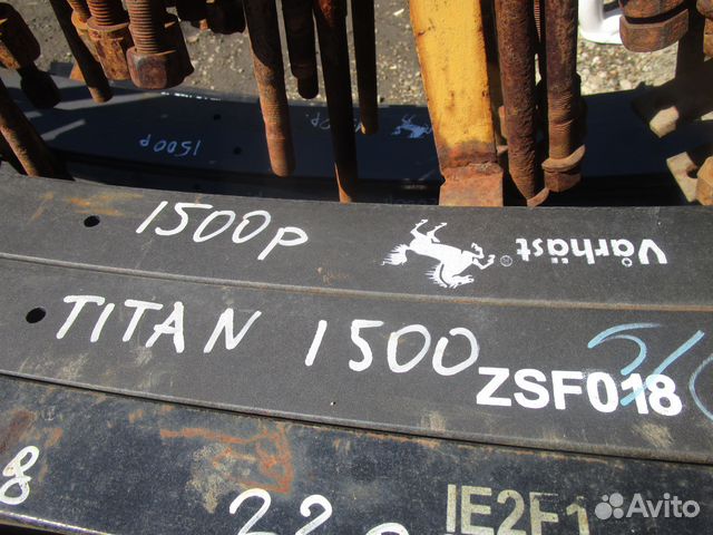 Лист рессорный коренной 9945 ZSF018 mazda titan