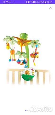 Музыкальный мобиль Tiny Love