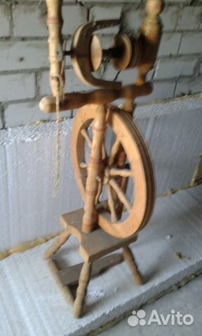 Прялка деревянная
