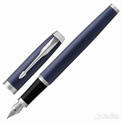 84012356506 Ручка перьевая parker «IM Core Matte Blue CT»