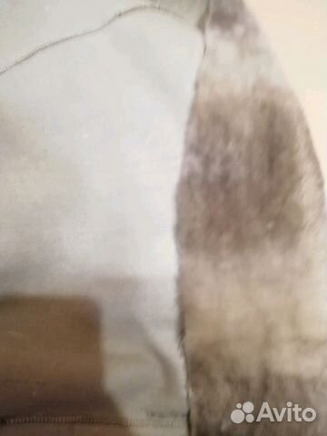 Шуба из мутона с отделкой из норки Шуба из мутона с отделкой из норки