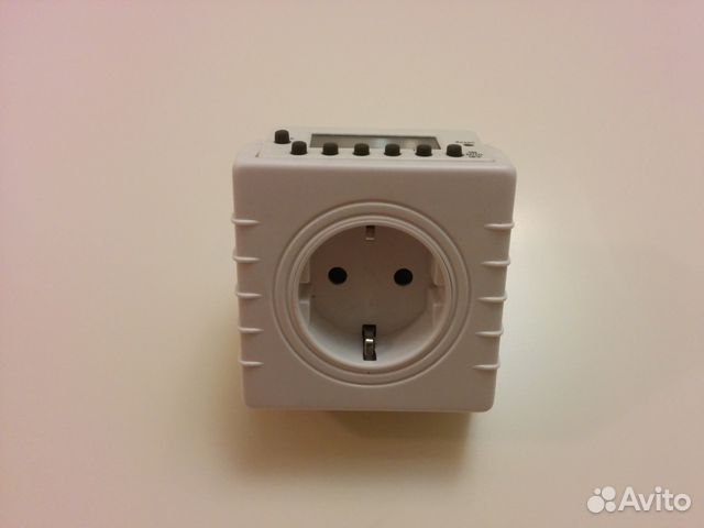 Таймер цифровой 7-дневная программа, 3500 Вт