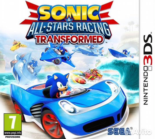 Sonic & All-Stars Racing Transformed (3ds)