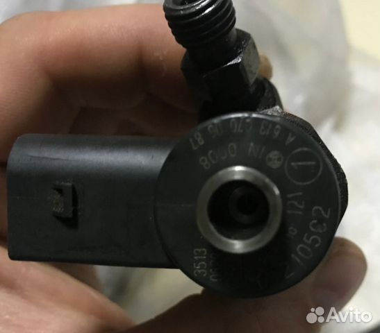 Топливная форсунка 611 Mercedes C203 W203 Топливная форсунка 611 Mercedes C203 W203
