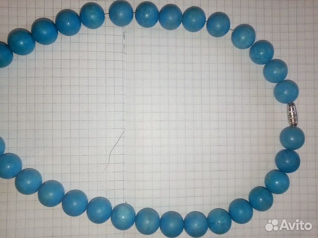 Ожерелье и серьги из бирюзы