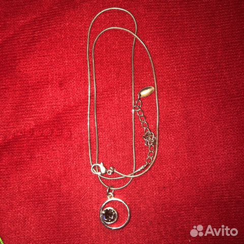 Кулон подвеска со стразом