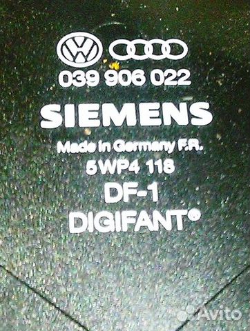 039 906 022 siemens эбу Двигателя ауди audi 5WP4