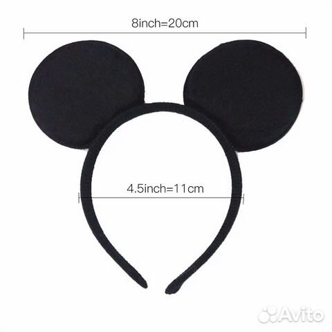 Новые ушки Мики Мауса/Мини Мауса