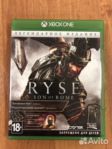Игра для Xbox one Ryse son of Rome