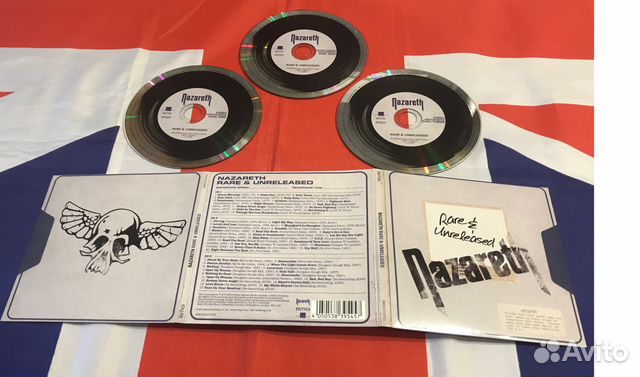 CD Nazareth - Rare & Unreleased (2018) EU 3 x CD