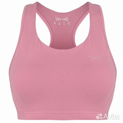 Новый спортивный топ «USA Pro» размер 8(XS) Новый спортивный топ «USA Pro» размер 8(XS)