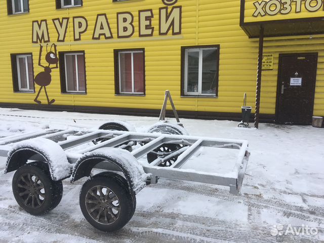 Прицеп легковой набор авто 2х осный 2,1*1,4м
