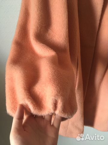 Тёплое пальто шерсть L-XL