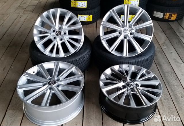 Диски Toyota Lexus R18 Silver