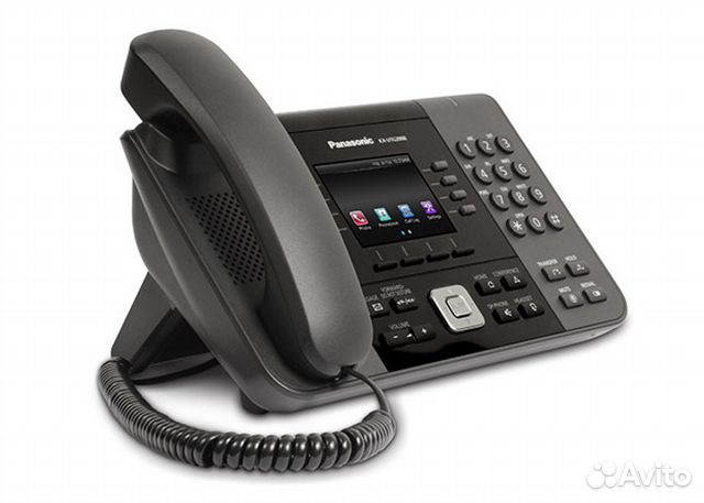SIP телефон Panasonic KX-UTG200 / KX-UTG200B Black