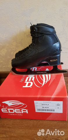 Коньки Edea Ice Fly 26.0+лезвия Ultima Matrix Supr