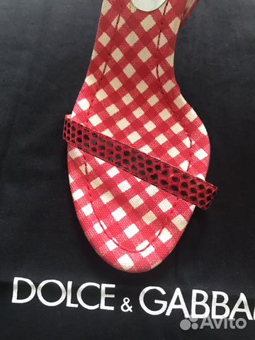 Босоножки Dolce&Gabbana Босоножки Dolce&Gabbana