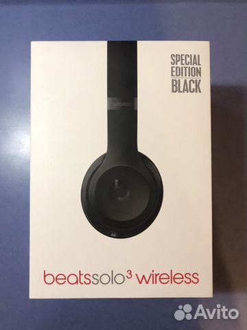 Наушники Beats Solo3 Wireless (Чёрный матовый)