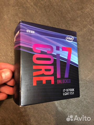 Intel Core i7 9700K BOX. 