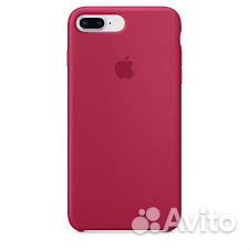 iPhone 7/8 Plus Чехол Силиконовый Rose Red