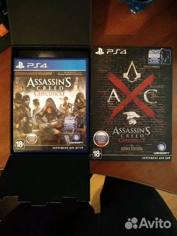 PS4 Assassins creed Syndicate Special Edition(Спец