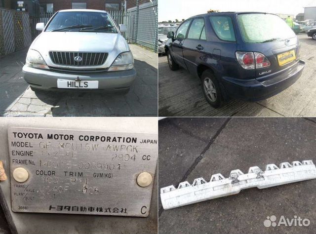 Тойота Харриер на запчасти Toyota Harrier U10W